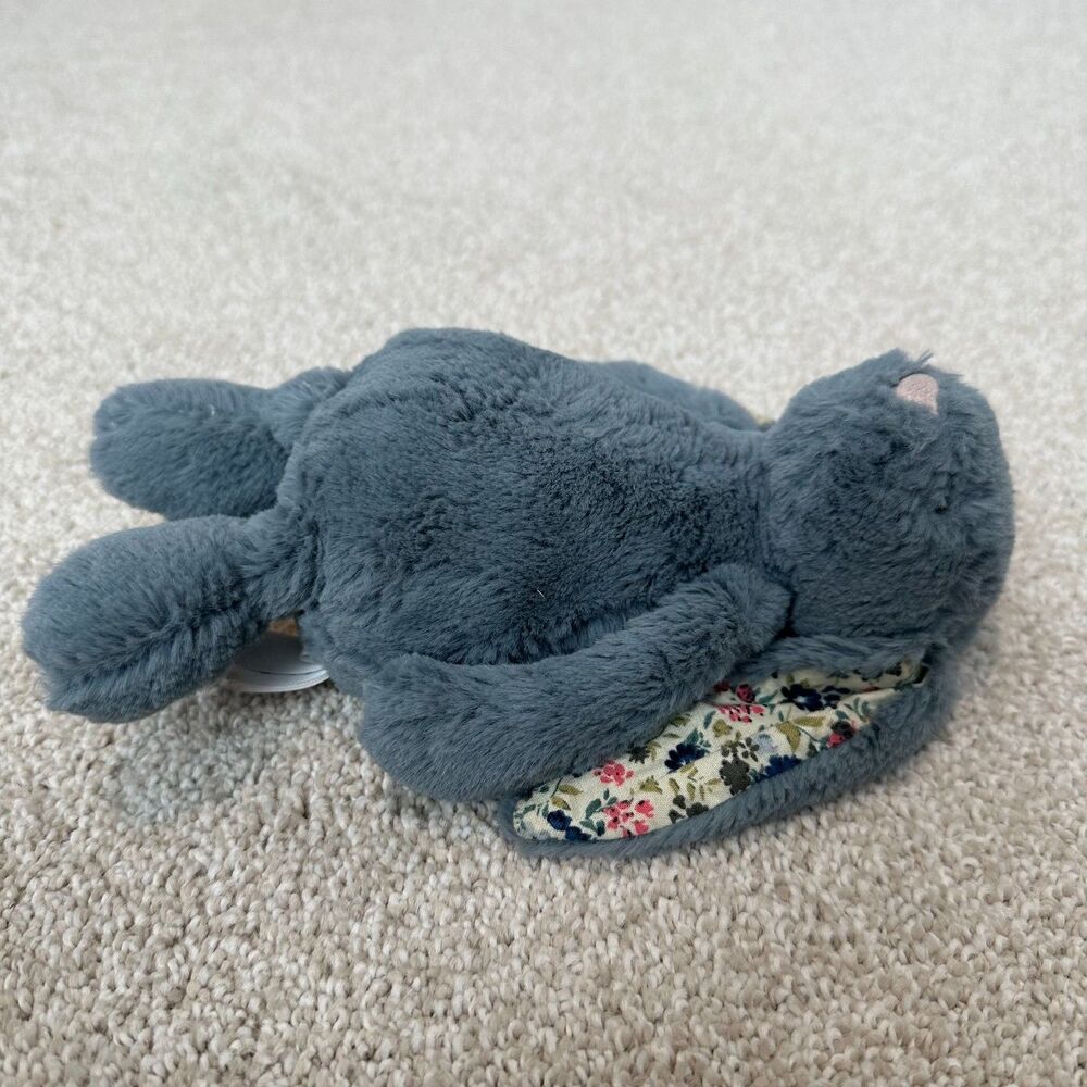 Jellycat Blossom Dusky Blue Bunny Small 7" - Picture 2 of 5